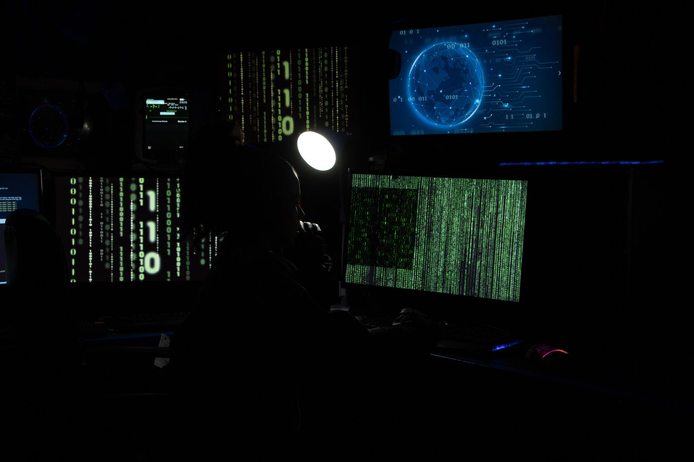 Child Sitting in Front of Computer